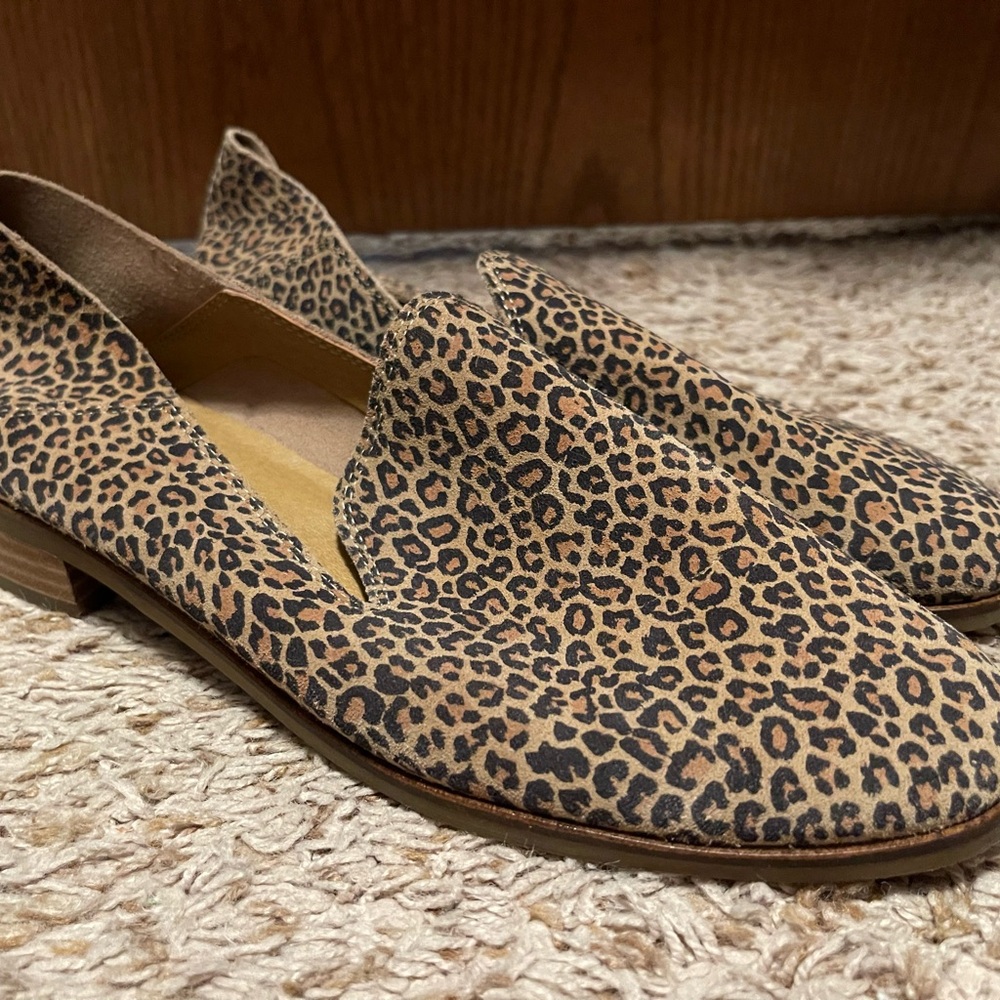 Lucky Brand Womens Cahill Loafer - Leopard Print size 10
